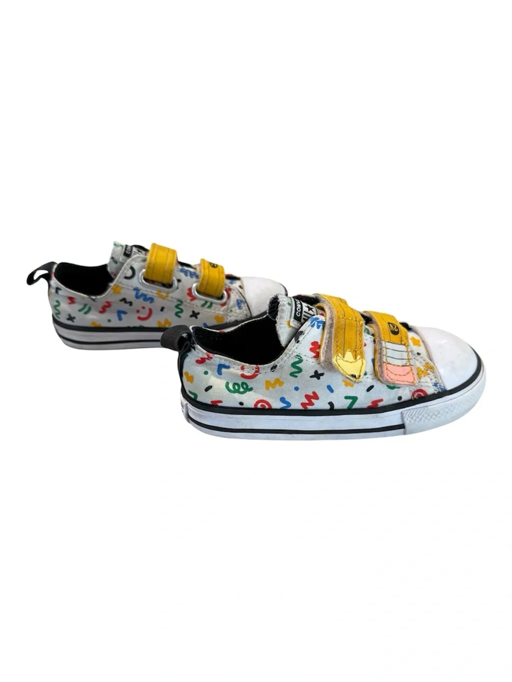 Converse Chuck Taylor All Star Easy-On Doodles Sneakers in Kids Size 8